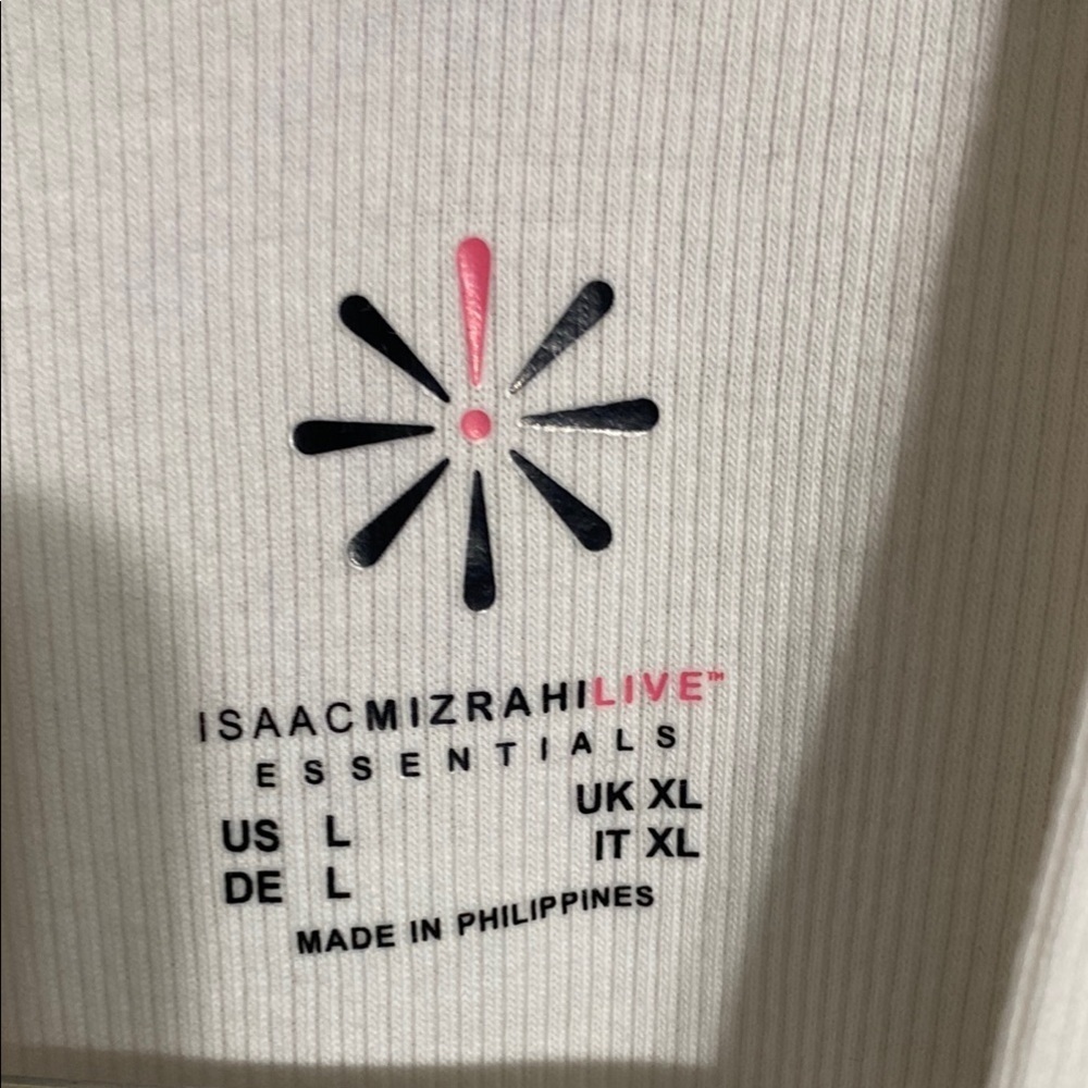 Isaac Mizrahi live Women's White Open Front Sweater - Picture 6 of 7